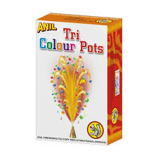 FLOWER POTS COLOUR RAIN
